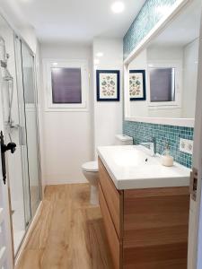 Kúpeľňa v ubytovaní Apartamento estilo Mediterráneo. Segundo Montañar.