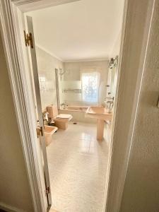 Koupelna v ubytování La Casa de la Buganvilla