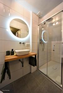 Koupelna v ubytování city Apartment "Op de Thermen"