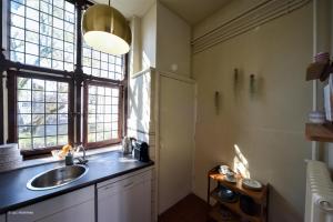Kuchyň nebo kuchyňský kout v ubytování city Apartment "Op de Thermen"