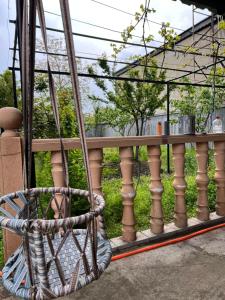 Een balkon of terras bij Rest and go on