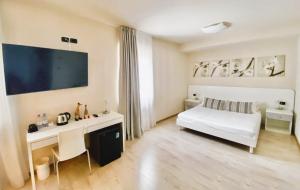 Letto o letti in una camera di Alle Porte