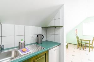 Kuchyň nebo kuchyňský kout v ubytování Villa & Domek Maja