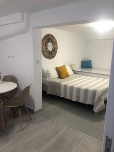 Voodi või voodid majutusasutuse Afrodete Hotel toas