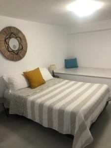 Voodi või voodid majutusasutuse Afrodete Hotel toas