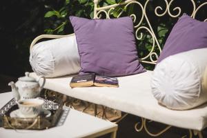 Χώρος καθιστικού στο Palazzo Radomiri Heritage Boutique Hotel