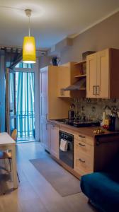 Kjøkken eller kjøkkenkrok på Casa Sidney Santa Rita - STADIO & PALA OLIMPICO INALPI ARENA