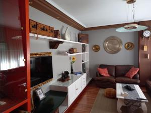 Гостиная зона в Diego's Vintage Apartment