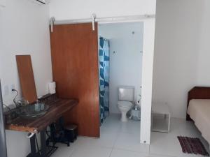 Koupelna v ubytování Recanto da Preguiça - Suites