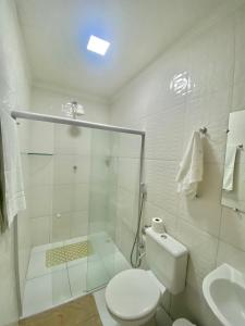 Kylpyhuone majoituspaikassa Pousada Girassol