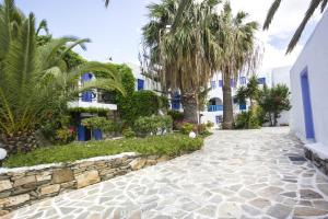 Zahrada ubytování Naxos Holidays