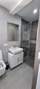Koupelna v ubytování Ferienwohnung Sheni + 13 fotografií