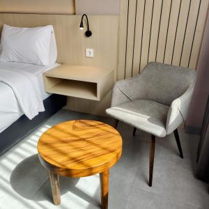 Postel nebo postele na pokoji v ubytování The Mango Suites by Flat06