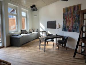 Posezení v ubytování MischMasch Appartement