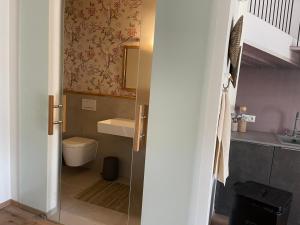 Koupelna v ubytování MischMasch Appartement