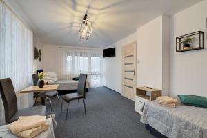 Posezení v ubytování Apartament na wzgórzu