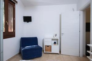 Μια τηλεόραση ή/και κέντρο ψυχαγωγίας στο Villa Premiere immersa nel verde a Castelluzzo