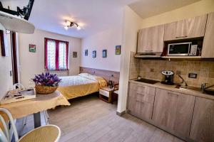 Kuchyň nebo kuchyňský kout v ubytování Residence Le stanze dei Visconti + 3 fotografie
