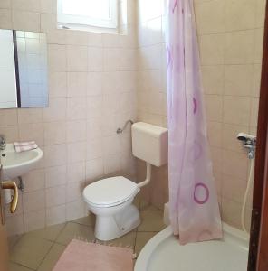 Koupelna v ubytování apartmani Ljubica