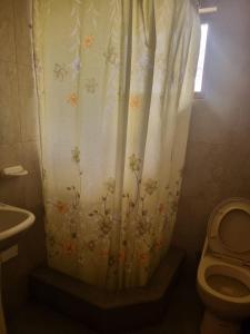 Kylpyhuone majoituspaikassa Hospedaje San Fernando
