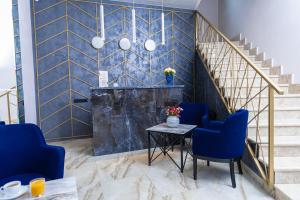 Predel za sedenje v nastanitvi Bloom Hotel Yerevan