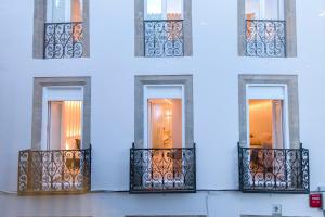 Balkón alebo terasa v ubytovaní Apartamentos Atia Catedral