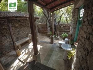 Zahrada ubytování Vihanga Village - Jungle retreat in Dambulla