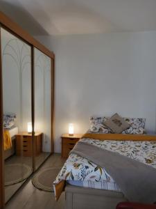 Posteľ alebo postele v izbe v ubytovaní Paris flat