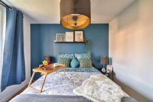 Posteľ alebo postele v izbe v ubytovaní Charmant appartement hypercentre