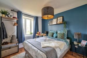 Posteľ alebo postele v izbe v ubytovaní Charmant appartement hypercentre
