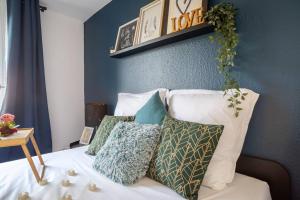 Posteľ alebo postele v izbe v ubytovaní Charmant appartement hypercentre