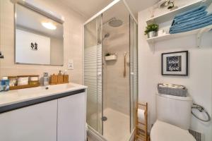 Kúpeľňa v ubytovaní Charmant appartement hypercentre