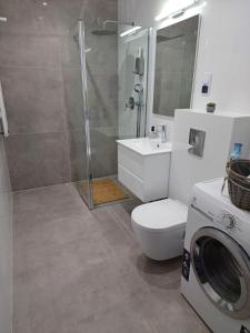 Kúpeľňa v ubytovaní MAK Apartment Grobla - free parking - 3 rooms