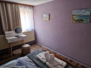 Postel nebo postele na pokoji v ubytování Gorica-Bistrica