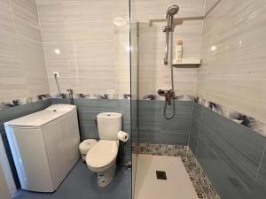 A bathroom at Casa Carlos