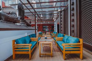 Istumisnurk majutusasutuses Hotel Elegant Kathmandu Inn
