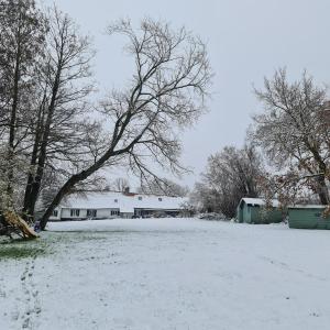 La Longère d'Ecottes v zimě