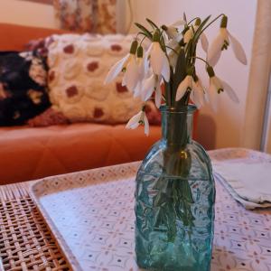 Posezení v ubytování La Longère d'Ecottes