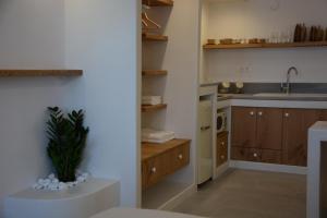 A kitchen or kitchenette at Akrotiri