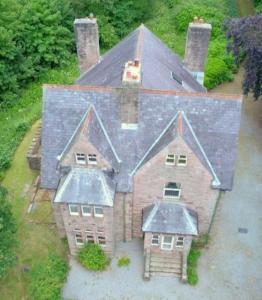 Letecký snímek ubytování Eta's Manor @ Brooklands