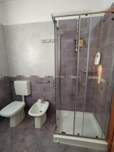 Koupelna v ubytování La casa sul lago + 8 fotografií