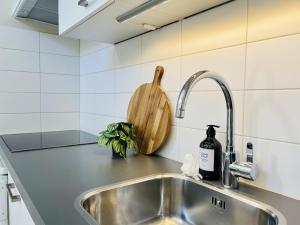 Η κουζίνα ή μικρή κουζίνα στο Kranenbergh Boutique Apartments +63 φωτογραφίες