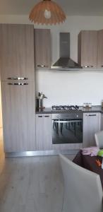 Kuchyň nebo kuchyňský kout v ubytování Eolie Residence