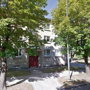 Bygningen som lejligheden ligger i