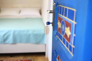 Voodi või voodid majutusasutuse Hostel Nomad toas