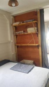 Letto o letti in una camera di L'Eucalyptus