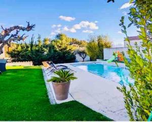Fotografie z fotogalerie ubytování Villa Familiale en Provence avec Piscine v destinaci Le Castellet + 18 fotografií