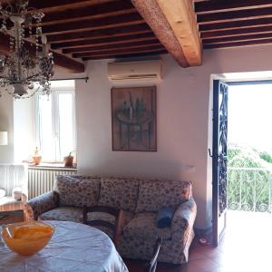 Χώρος καθιστικού στο Casa Zita dei fiori