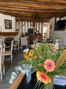 Restaurace v ubytování Hotel de la Sologne