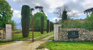 Zahrada ubytování Domaine de Laplan